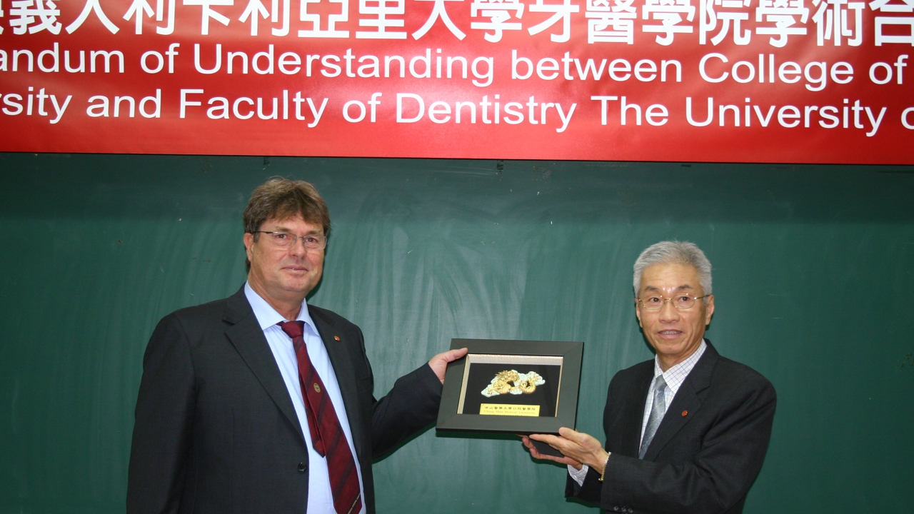 Alfred Hans Resch - Chung Shan Medical University Taichung City Taiwan